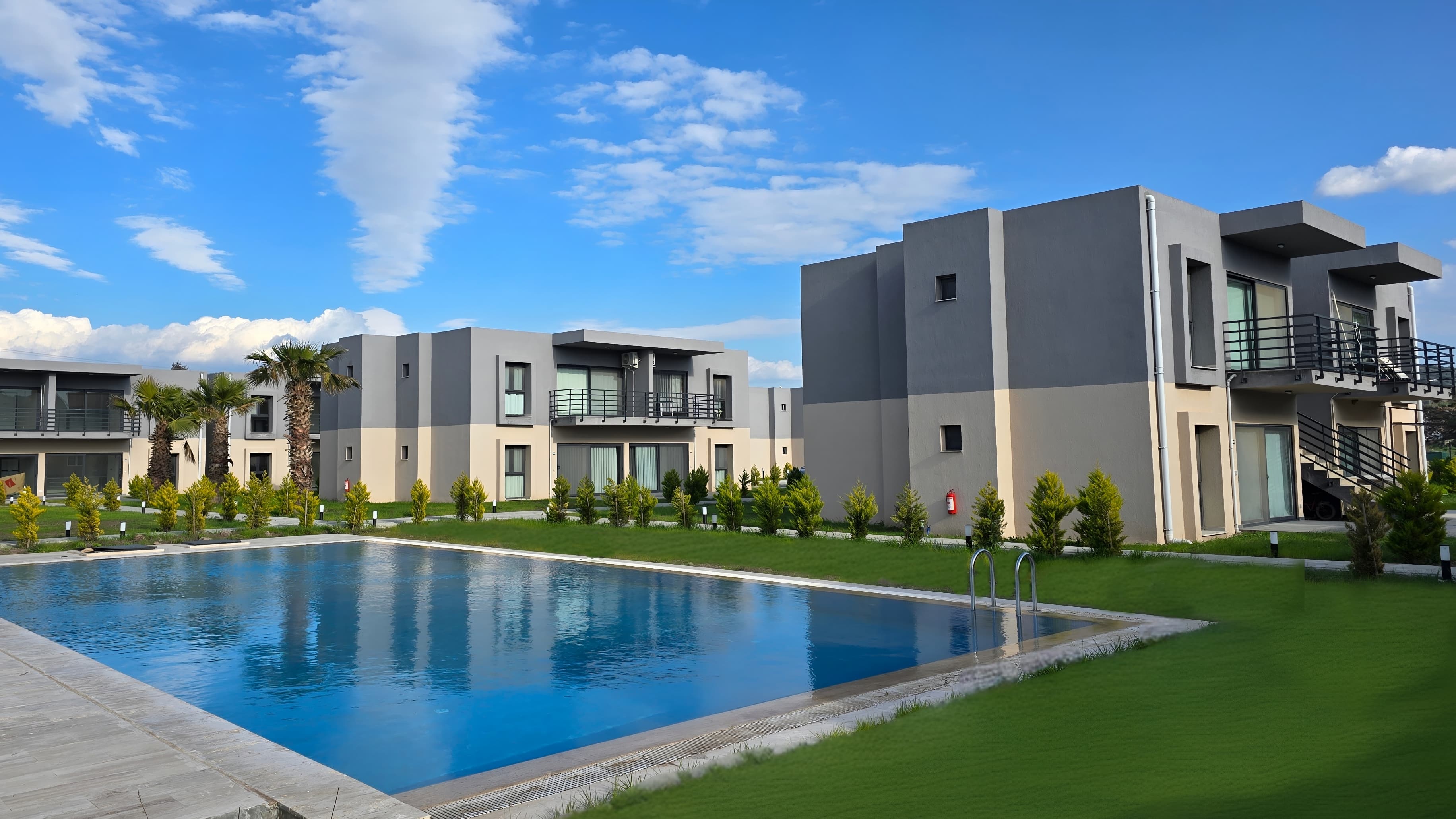 Dorya Suites2, 2+1 Üst Kat, Havuz Başı, Eşyalı Kiralık Daire